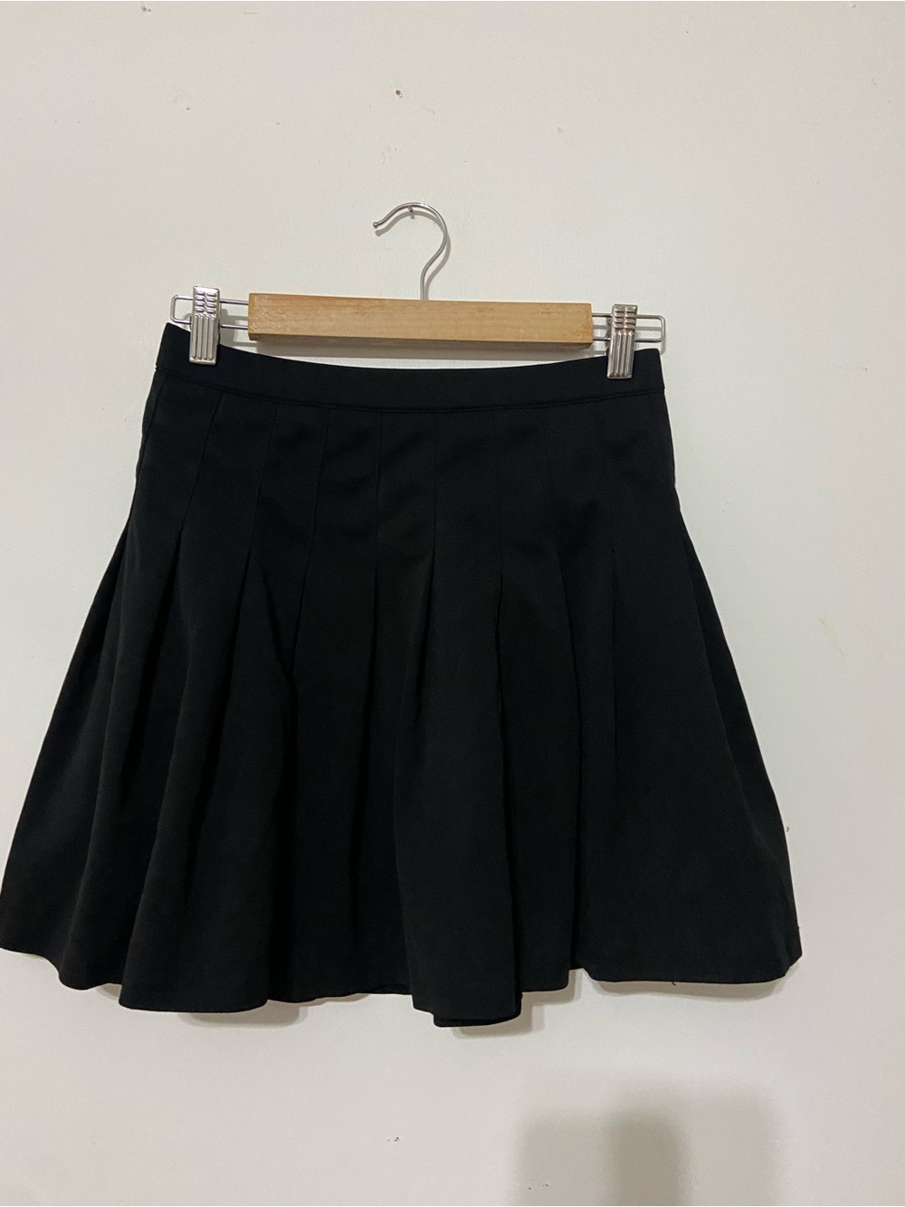 Classic Black Pleated Skirt - Women's Skirt